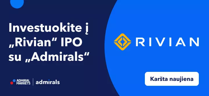 Investuokite į „Rivian“ IPO su „Admiras“ 