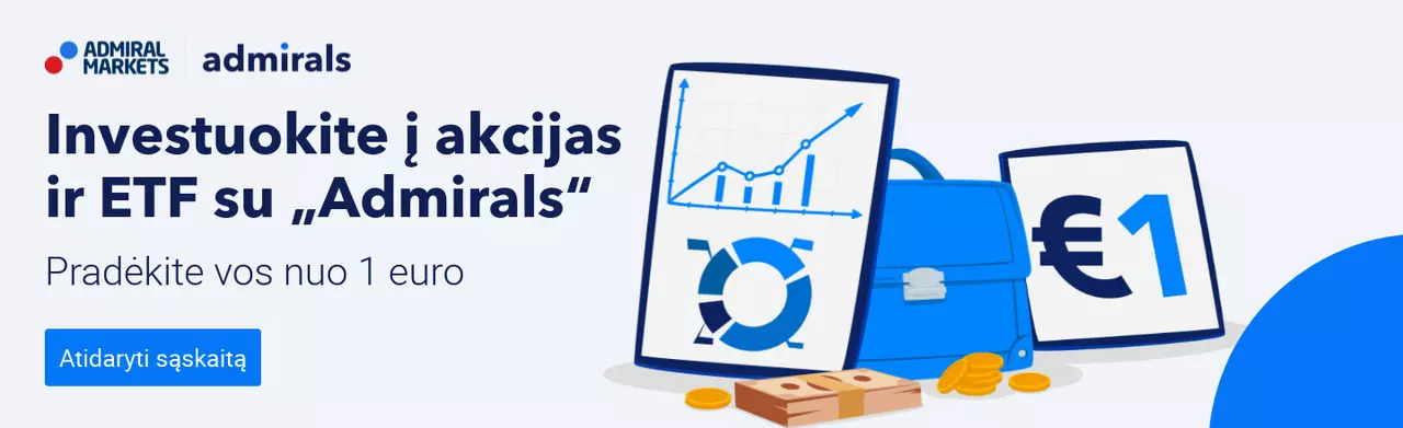 Investuokite su „Admirals“