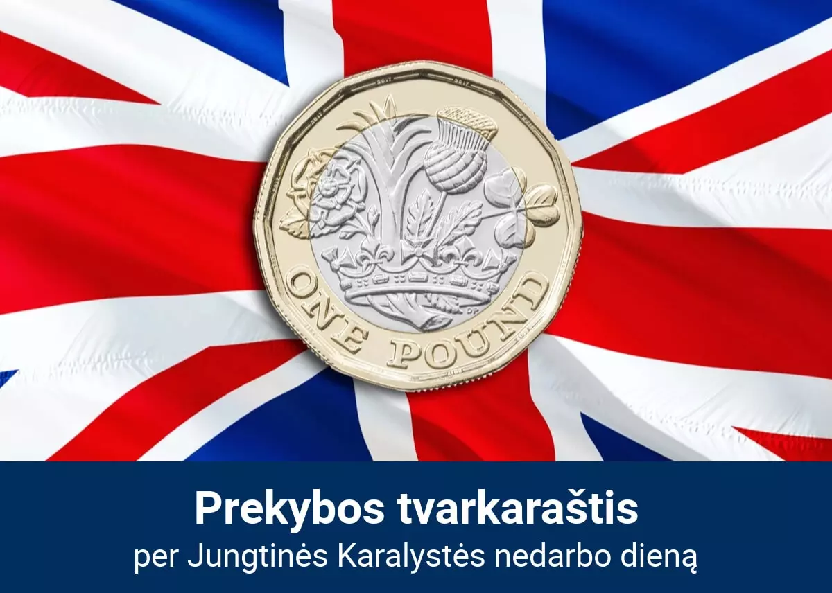 Rinkų prekybos tvarkaraštis per JK nedarbo dieną