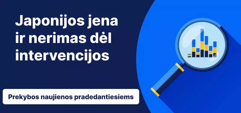 Japonijos jena ir nerimas dėl intervencijos 