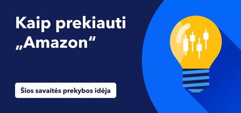 Prekyba „Amazon“ prasidedant juodojo penktadienio savaitgaliui