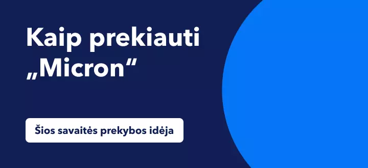 Prekyba „Micron“ 50 % padidėjimu, augant puslaidininkių rinkai