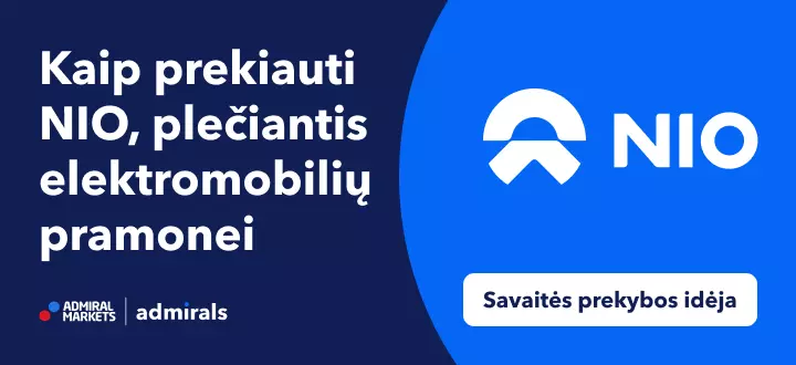 Kaip prekiauti NIO iki rekordinių viršūnių, smarkiai augant elektromobilių pramonei