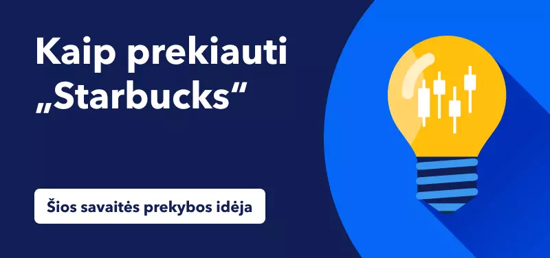 Prekyba „Starbucks“ akcijomis, bendrovei paskelbus ketvirtojo ketvirčio finansinių rezultatų ataskaitą