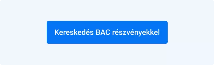 Kereskedés Bank of America részvényekkel