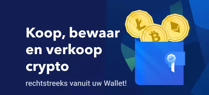 Koop en verkoop crypto