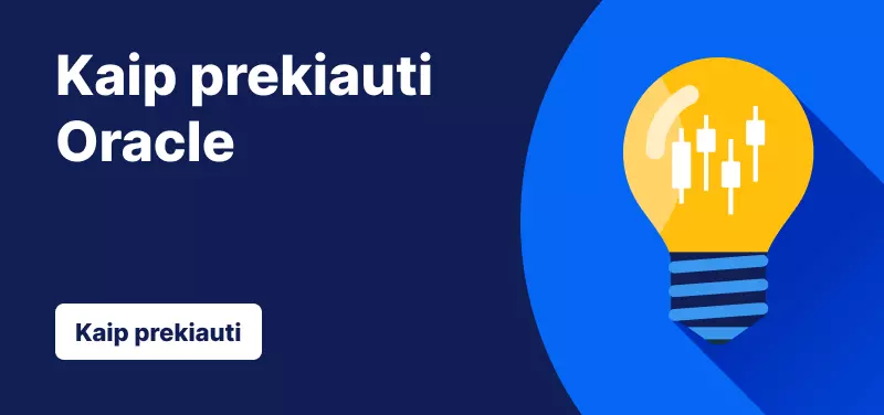 Kaip prekiauti Oracle