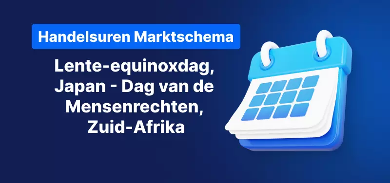 Martkschema - Lente-equinoxdag 2024, Japan - Dag van de Mensenrechten 2024, Zuid-Afrika
