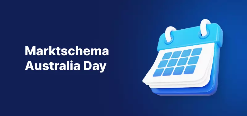 Marktschema Australia Day