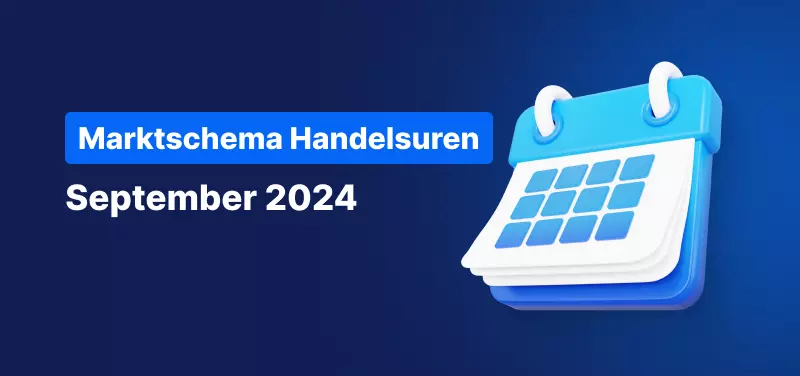 Handelsuren Marktschema - September 2024