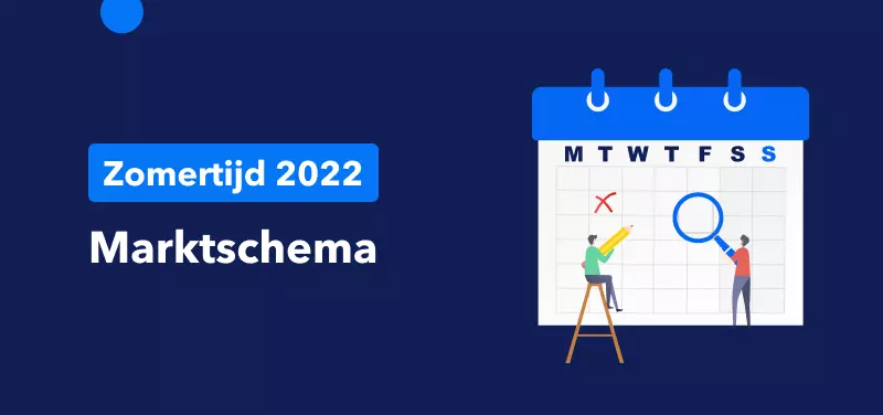 Marktschema Zomertijd 2022 Admirals