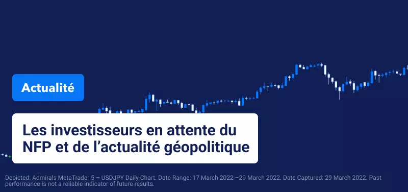 Les Investisseurs Pèsent l'Impact de la Géopolitique Actuelle et des NFPs de Vendredi