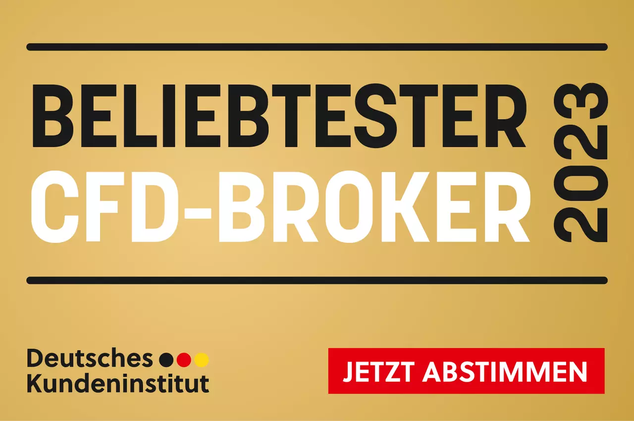 Admirals auch für 2023 als beliebtester CFD-Broker nominiert!