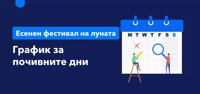 Търговски часове по време Фестивала на луната в средата на есента на 12 септември 2022 г.