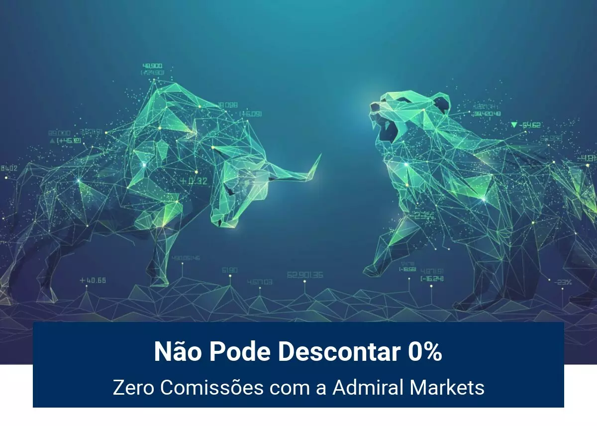 Não pode descontar zero comissões com a Admiral Markets
