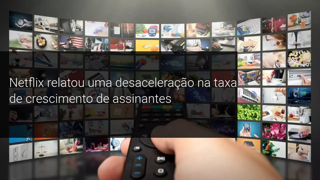 Netflix relatou uma desaceleração na taxa de crescimento de assinantes - Admiral Markets