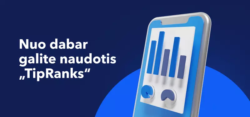 Priimkite duomenimis pagrįstus prekybos sprendimus, naudodami „TipRanks“ mūsų prekybos programėlėje