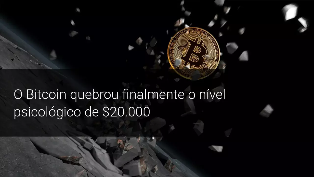 O Bitcoin quebrou finalmente o nível psicológico de $20.000 - Admiral Markets