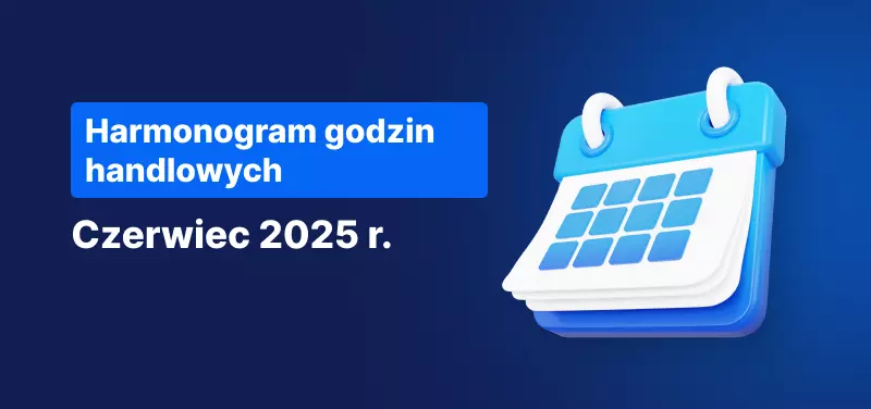 Harmonogram Godzin Handlowych