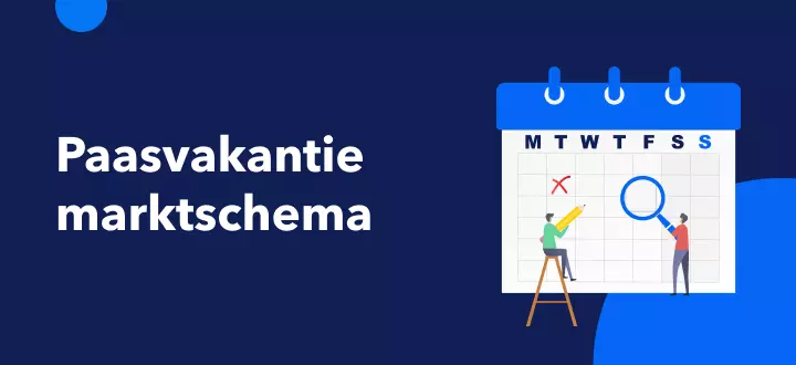 Paasvakantie Marktschema
