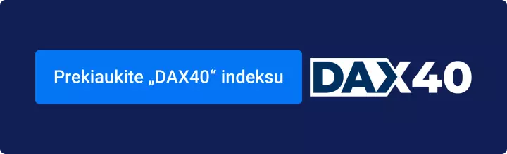 Prekiaukite DAX40 su „Admirals“