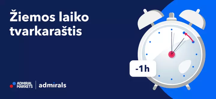 Prekybos tvarkaraštis lapkričio mėnesį, įvedus žiemos laiką