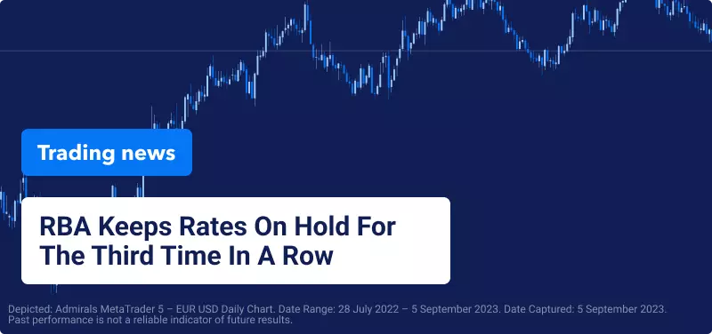 RBA Keeps Rates Unchanged For The Third Time In A Row 