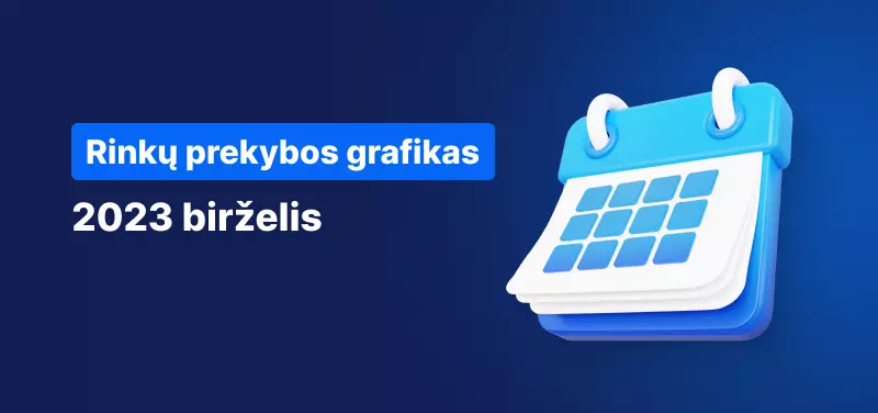 Rinkų prekybos tvarkaraštis birželio mėnesį