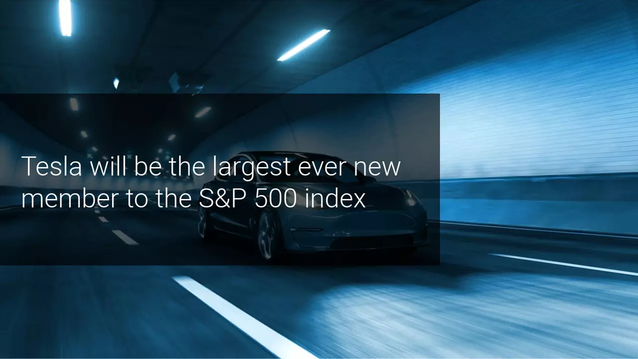 Tesla shares spike 15% as S&P 500 addition confirmed!