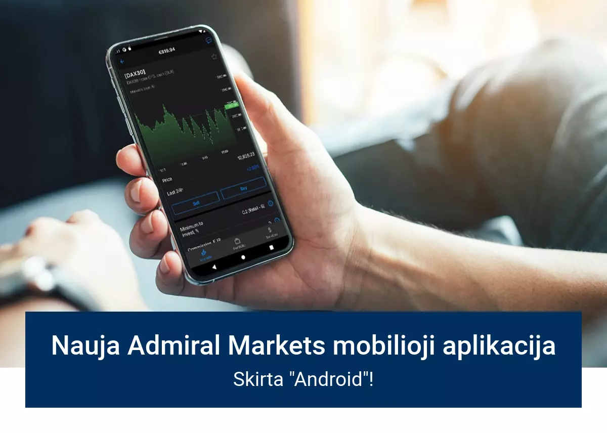 Admiral Markets Android programa