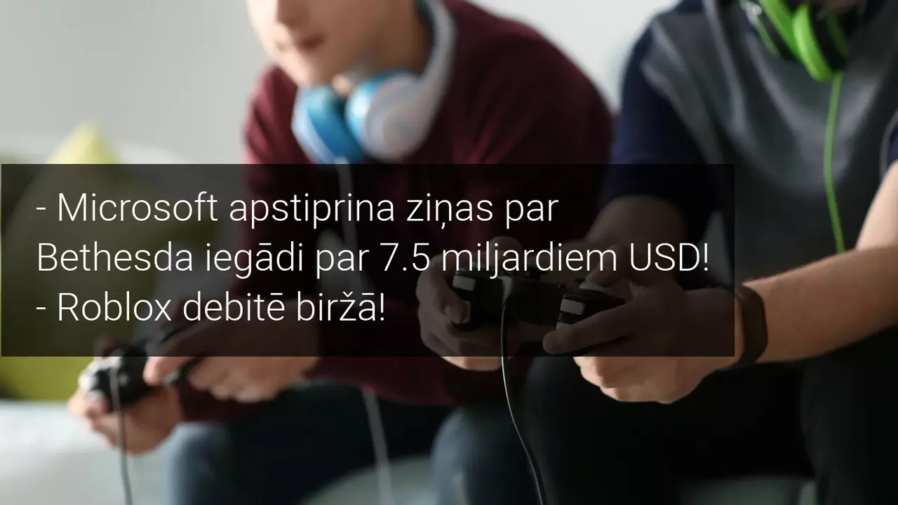 Microsoft apstiprina ziņas par Bethesda iegādi par 7.5 miljardiem USD