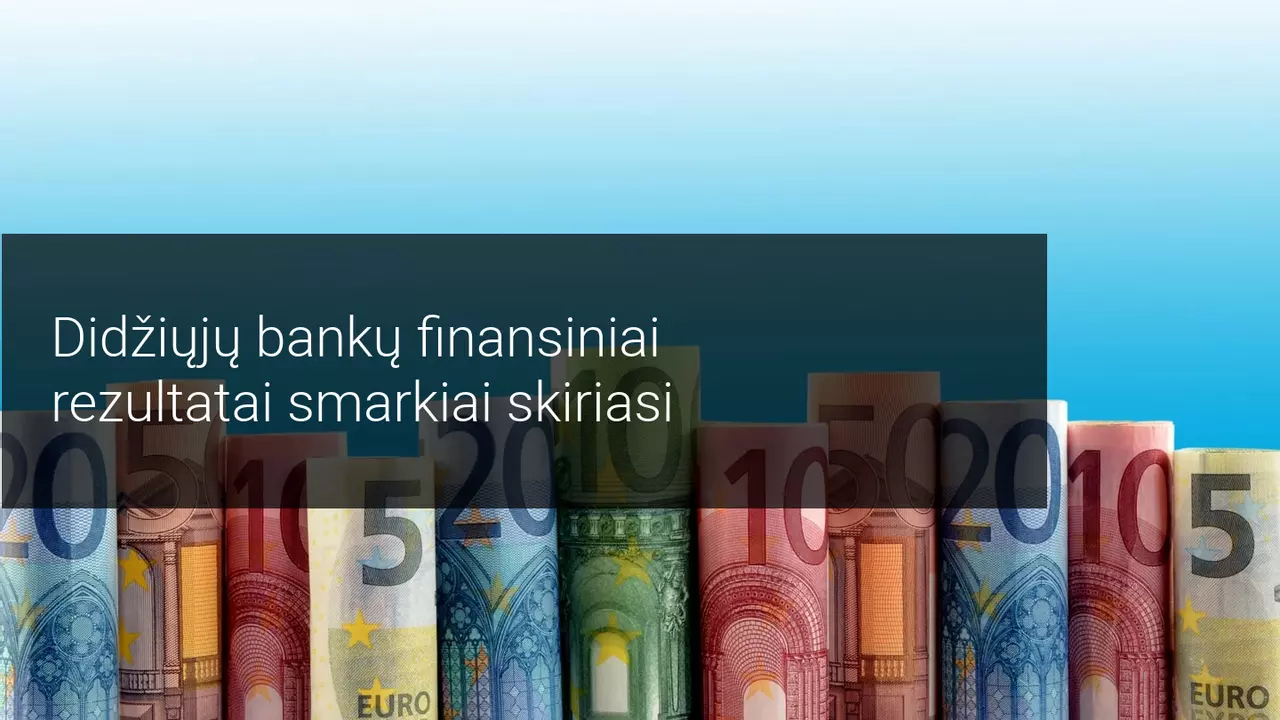 Commerzbank ir Crédit Agricole rezultatų skirtumai