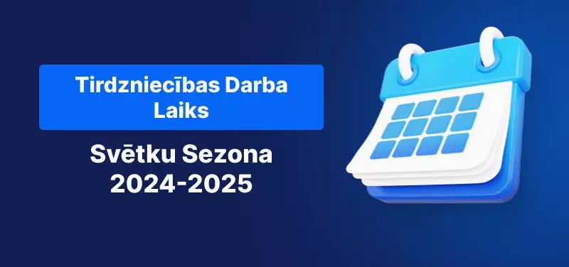 tirdzniecības grafiks Ziemassvētki 2024-2025