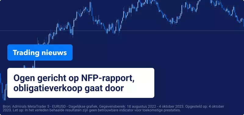 Ogen gericht op NFP-rapport, obligatieverkoop gaat door
