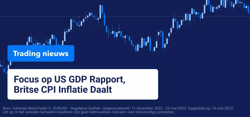 Focus op US GDP Rapport, Britse CPI inflatie daalt