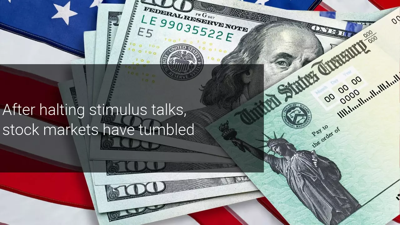 Trump baffles Wall Street by halting stimulus talks