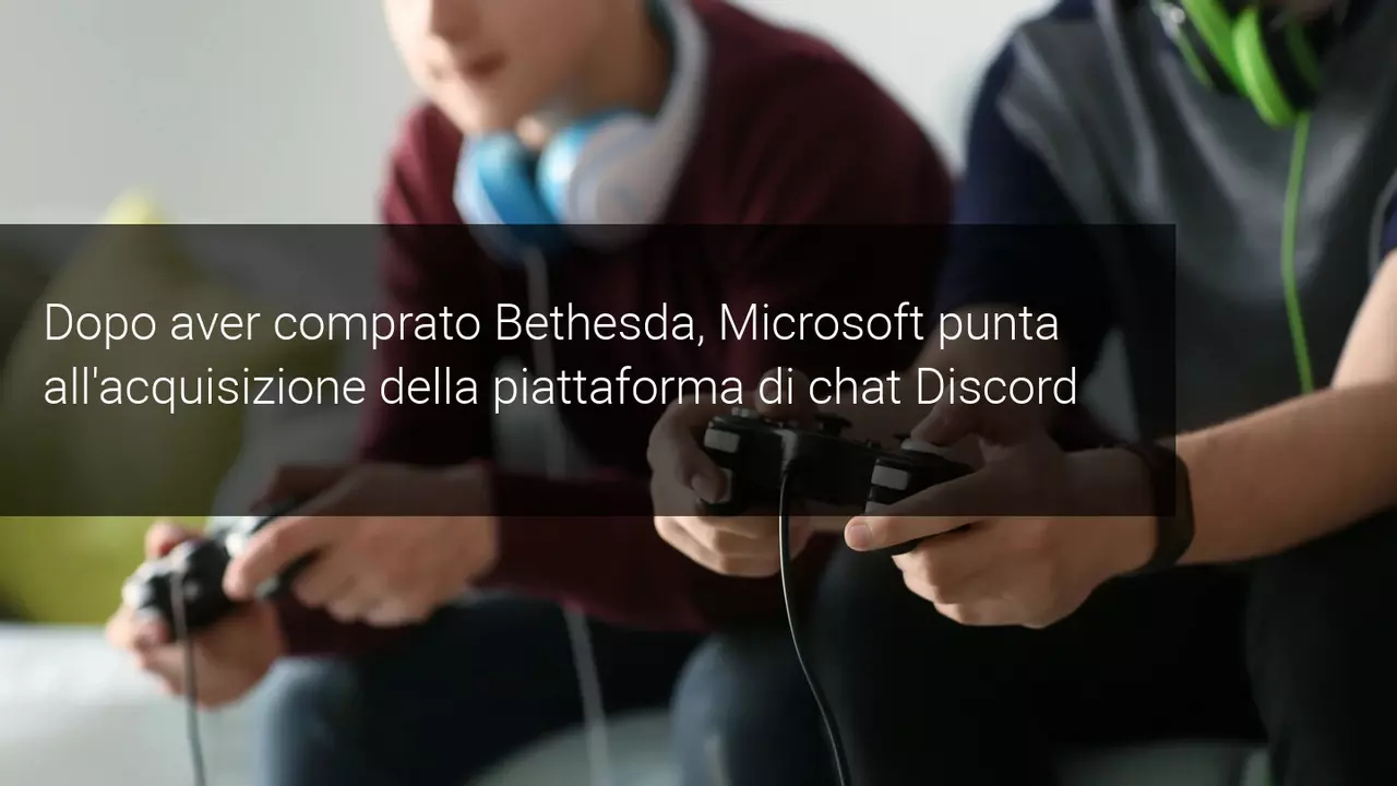 Microsoft vuol comprare Discord