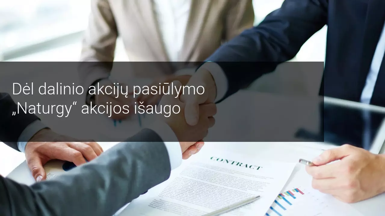 Nyderlandų grupė InfraCo pateikė dalinį Naturgy akcijų pasiūlymą
