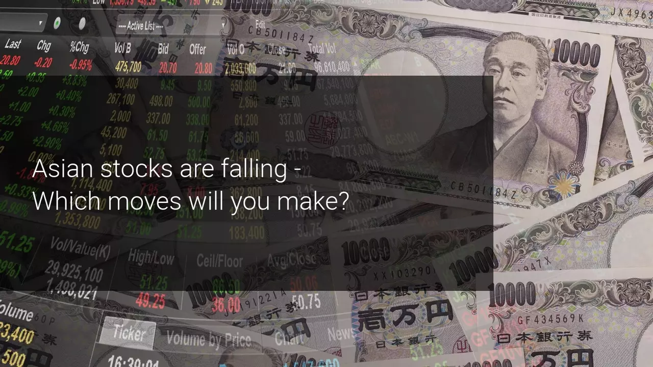 US Political and Economic Uncertainty Dragging Asian Stock Markets Down