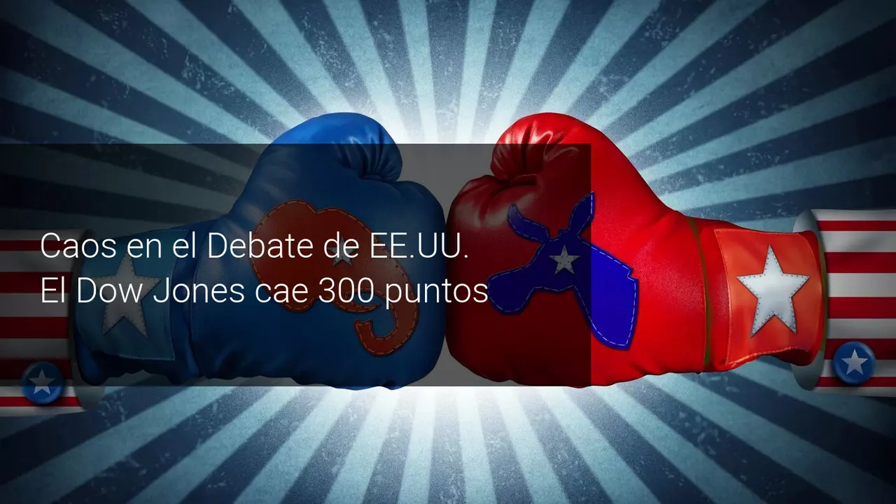 caida dow jones debate eeuu