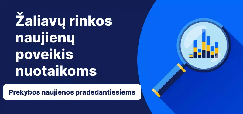 Žaliavų rinkos naujienų poveikis prekiautojų nuotaikoms