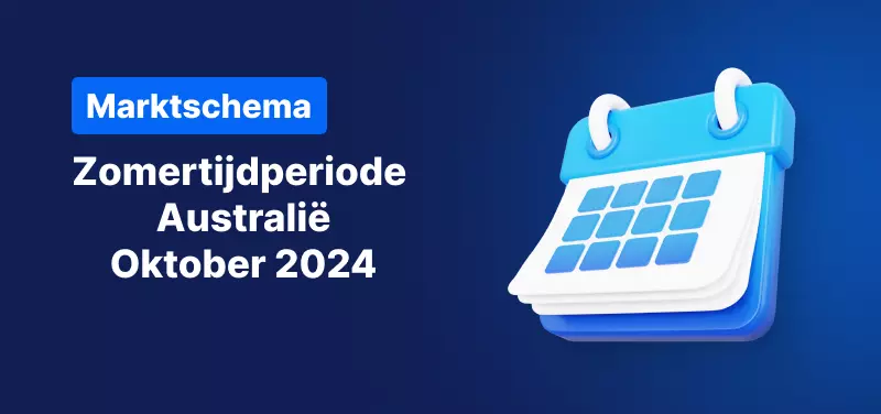 Australië Zomertijdperiode - Marktschema