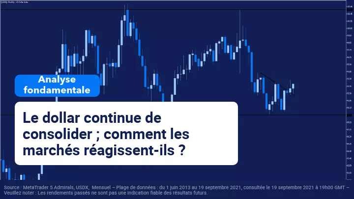 Le dollar continue de consolider
