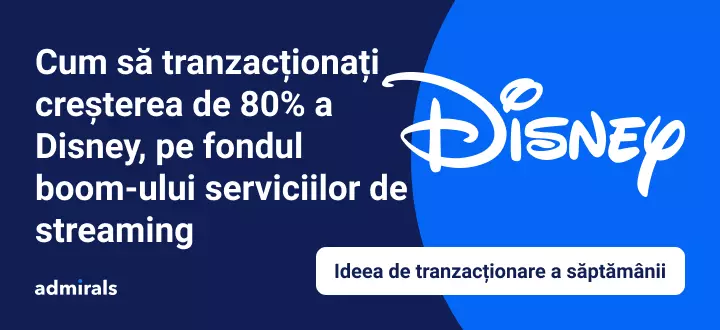 cum sa tranzactionati cresterea de 80% a Disney