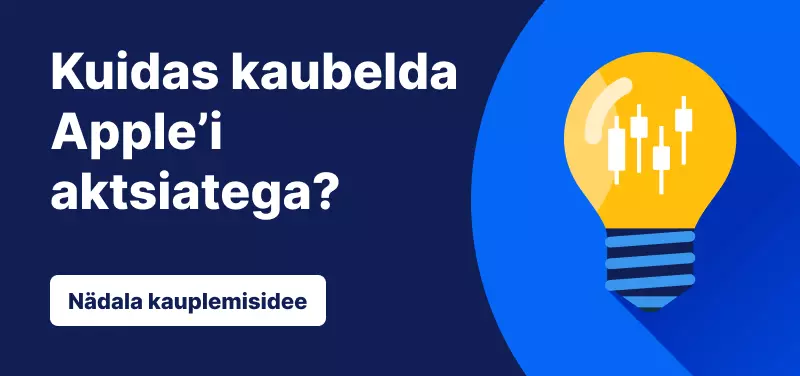 Nädala kauplemisidee Apple