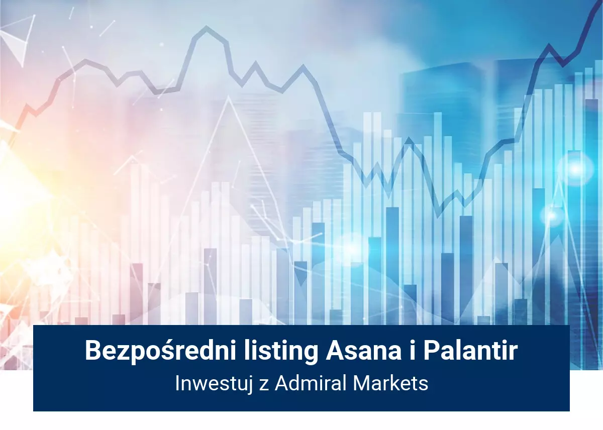 bezpośredni listing Asana i Palantir