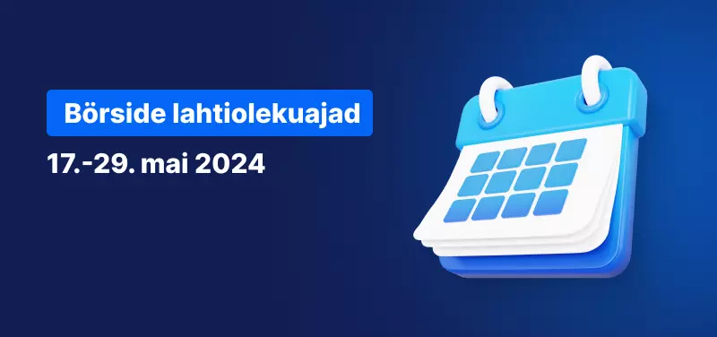 borside lahtiolekuajad mais