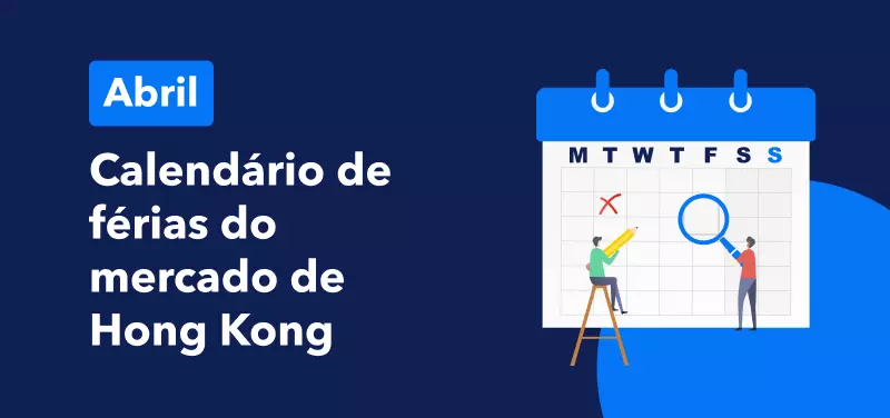 Calendário de férias do mercado de Hong Kong em Abril