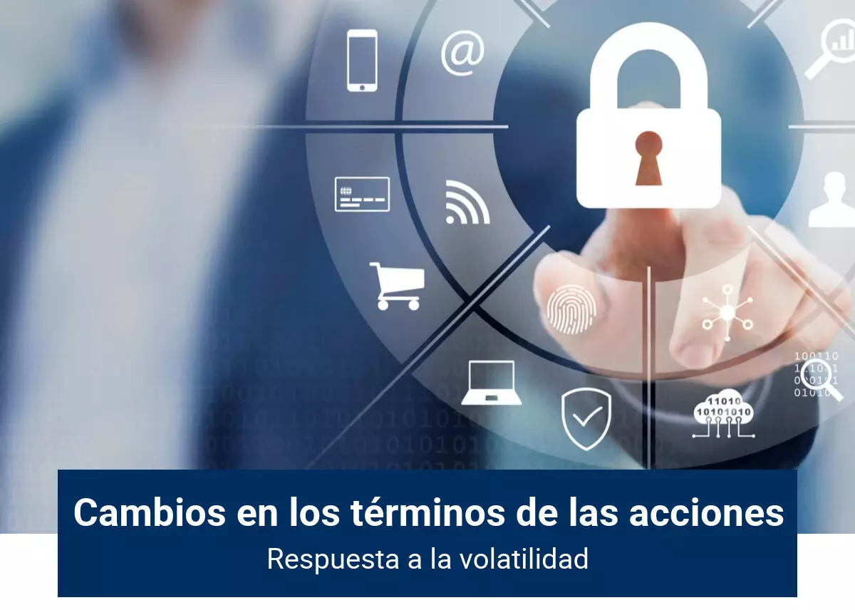 Cambios en los términos de algunas acciones