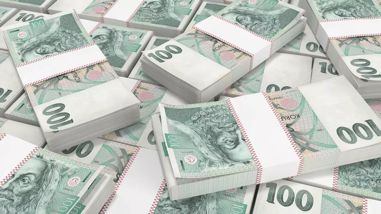 czech koruna margin rates